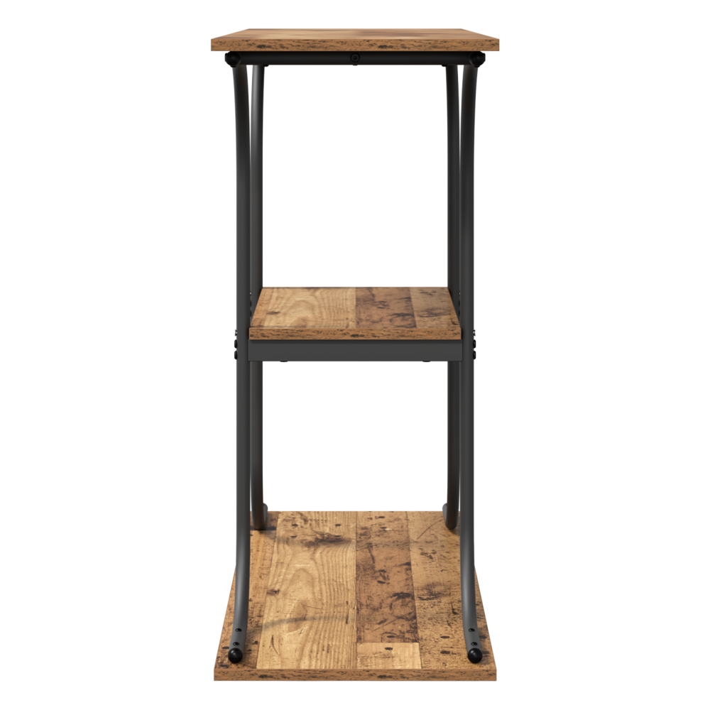 Produktbild för Konsolbord Gammalt trä 101 x 35 x 80,5 cm Konstruerat trä
