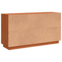 Produktbild för Sideboard Brun Ek 111 x 34 x 60 cm Massiv furu