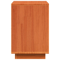 Produktbild för Nattduksbord 2 pcs Vaxbrun 60 x 34 x 51 cm Konstruerat trä