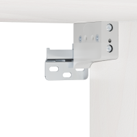 Produktbild för Sängbord med låda 2 pcs Vit 37 x 35 x 18,5 cm Massiv furu