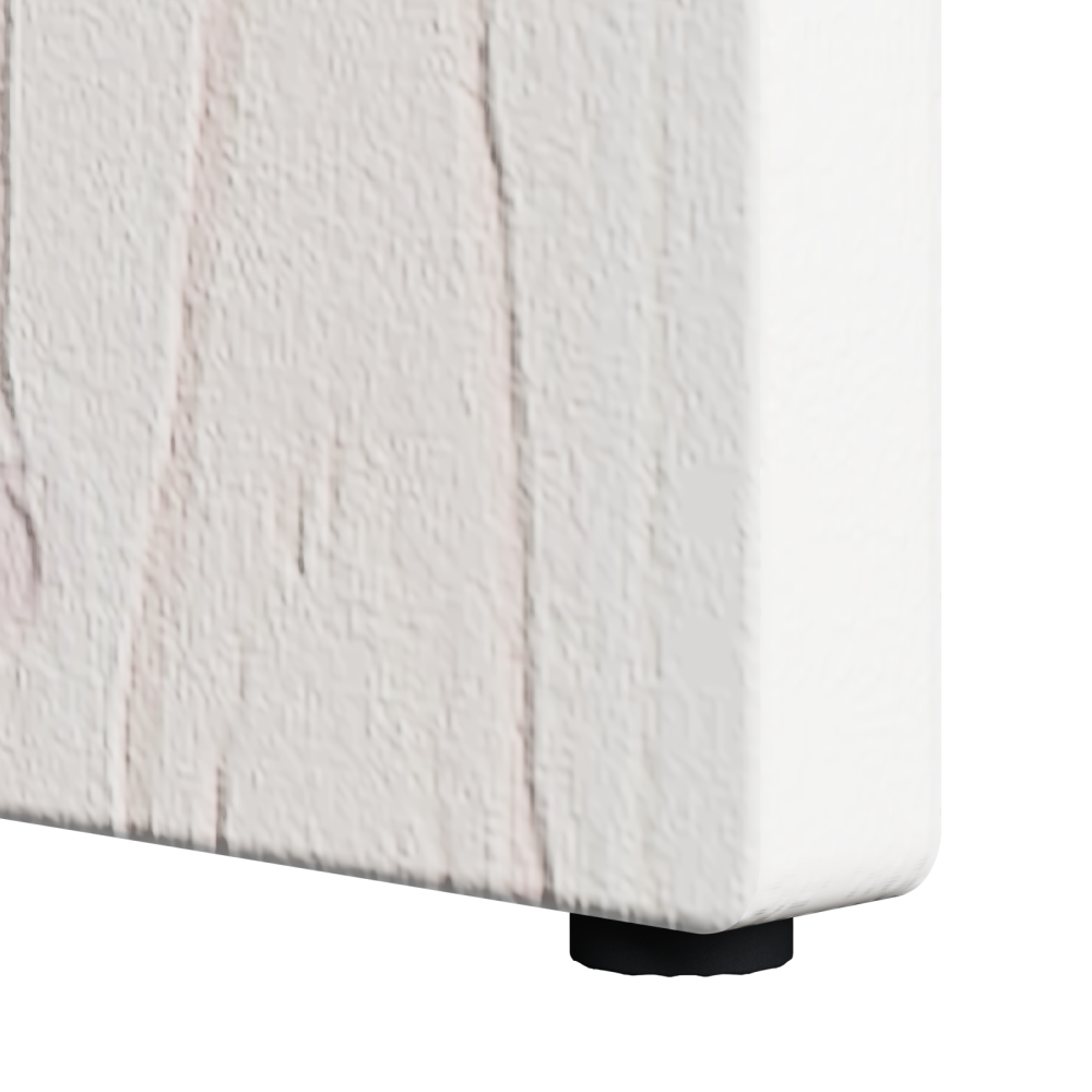 Produktbild för Kaffeebord Vit 80 x 50 x 31 cm Massiv furu