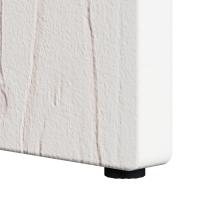 Produktbild för Kaffeebord Vit 80 x 50 x 31 cm Massiv furu