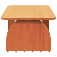 Produktbild för Kaffeebord Vaxbrun 80 x 50 x 31 cm Massiv furu
