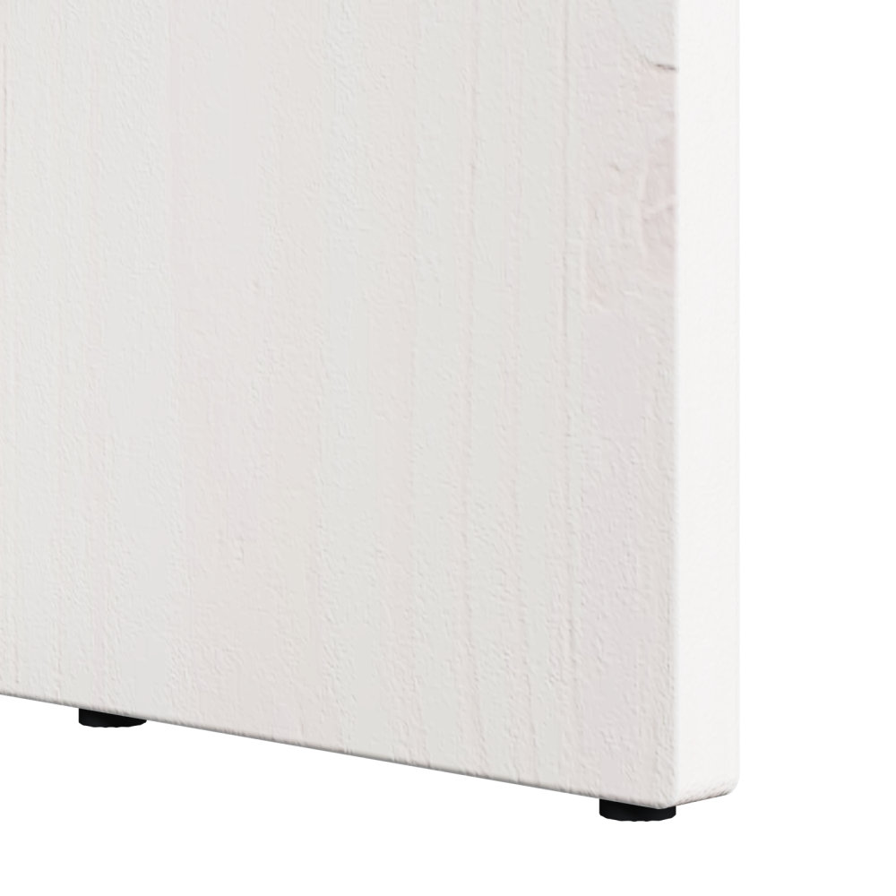 Produktbild för Kaffeebord Vit 50 x 50 x 35 cm Massiv furu