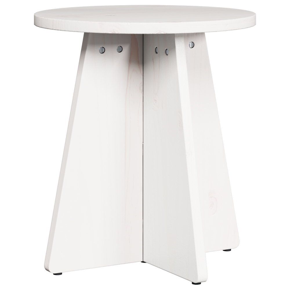 Produktbild för Kaffeebord 3 pcs Vit
