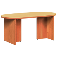 Produktbild för Kaffeebord Vaxbrun 80 x 39,5 x 35 cm Massivt tallträ