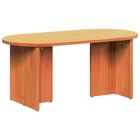 Produktbild för Kaffeebord Vaxbrun 80 x 39,5 x 35 cm Massivt tallträ