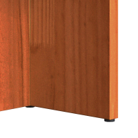 Produktbild för Kaffeebord Vaxbrun 80 x 39,5 x 35 cm Massivt tallträ