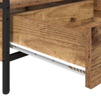 Produktbild för Kaffeebord Gammalt trä 100 x 51 x 45 cm Konstruerat trä