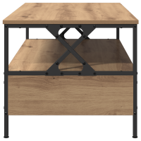 Produktbild för Kaffeebord artisan ek 100 x 51 x 45 cm Konstruerat trä