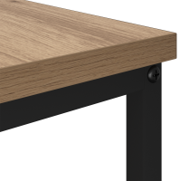 Produktbild för Kaffeebord artisan ek 100 x 51 x 45 cm Konstruerat trä