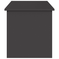 Produktbild för Utomhusförvaringslåda Svart 100 x 50,5 x 50 cm Stål