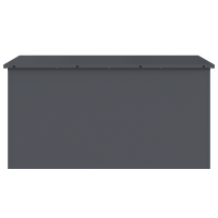 Produktbild för Utomhusförvaringslåda Antracit 100 x 50,5 x 50 cm Stål