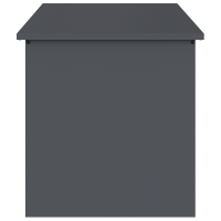 Produktbild för Utomhusförvaringslåda Antracit 100 x 50,5 x 50 cm Stål