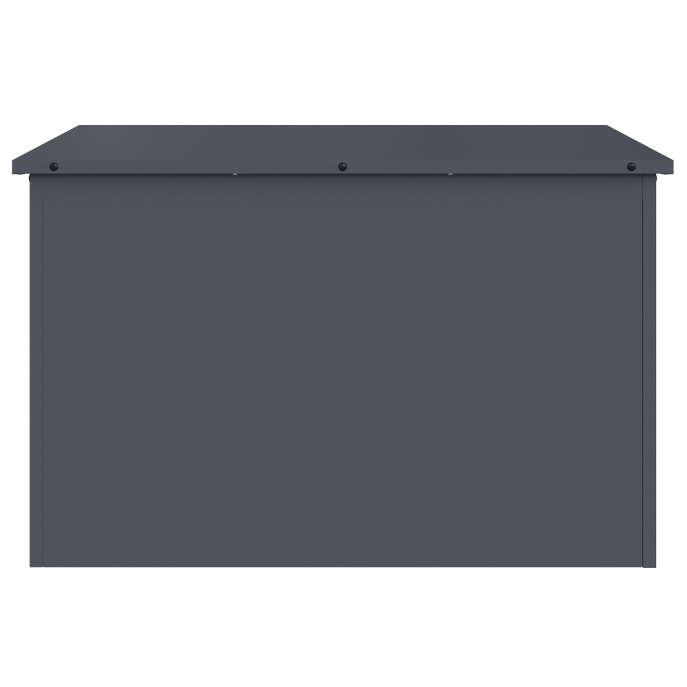 Produktbild för Utomhusförvaringslåda Antracit 80 x 50,5 x 50 cm Stål