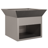 Produktbild för Eldstad Rostig 50 x 50 x 40 cm cortenstål