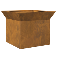 Produktbild för Eldstad Rostig 50 x 50 x 40 cm cortenstål