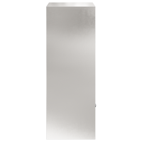 Produktbild för Paketbox med lagring Silver 47,5 x 38 x 59 cm Rostfritt stål