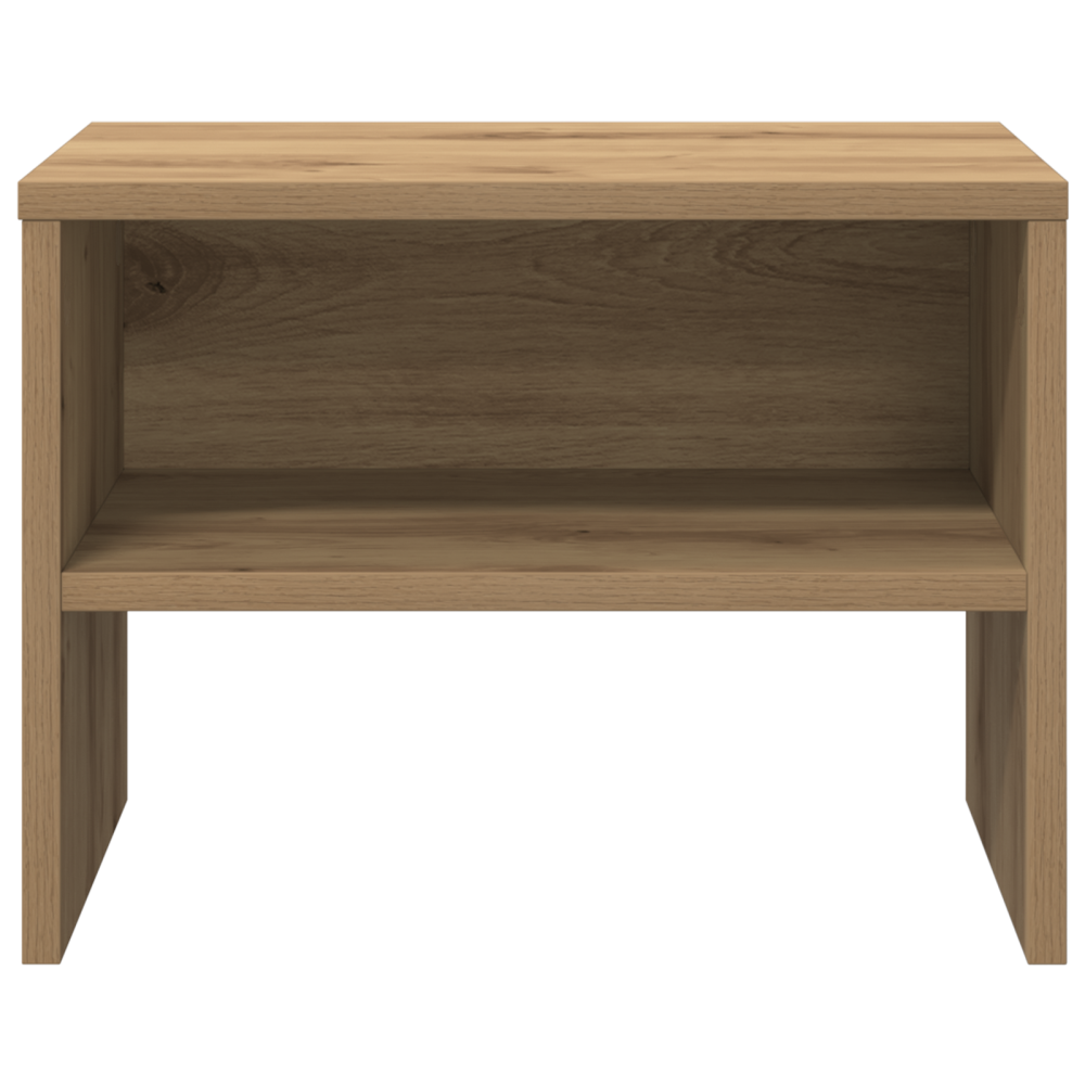 Produktbild för Nattduksbord artisan ek 40 x 40 x 30 cm Konstruerat trä