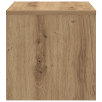 Produktbild för Nattduksbord artisan ek 40 x 40 x 30 cm Konstruerat trä