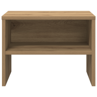 Produktbild för Nattduksbord 2 pcs artisan ek 40 x 40 x 30 cm Konstruerat trä