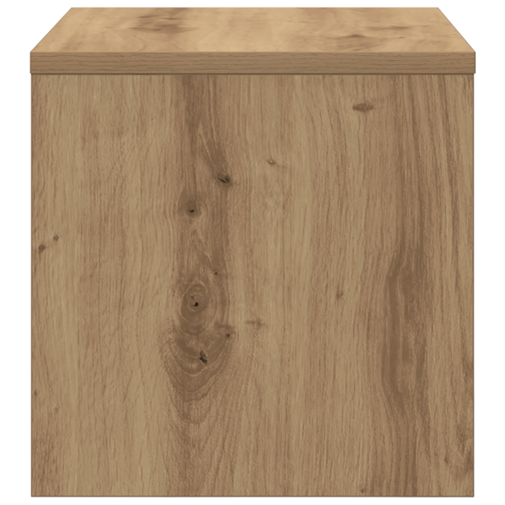 Produktbild för Nattduksbord 2 pcs artisan ek 40 x 40 x 30 cm Konstruerat trä