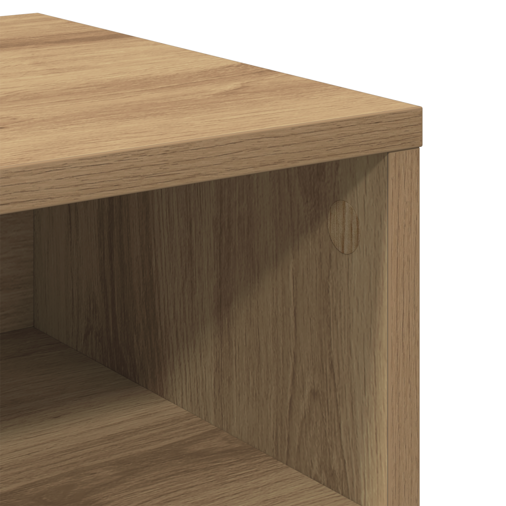 Produktbild för Nattduksbord 2 pcs artisan ek 40 x 40 x 30 cm Konstruerat trä
