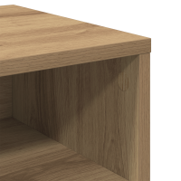 Produktbild för Nattduksbord 2 pcs artisan ek 40 x 40 x 30 cm Konstruerat trä
