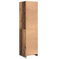 Produktbild för Garderob med hylla Gammalt trä 50 x 50 x 200 cm Konstruerat trä