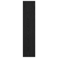 Produktbild för Hyllsystem Svart Ek 80 x 24 x 109 cm Konstruerat trä
