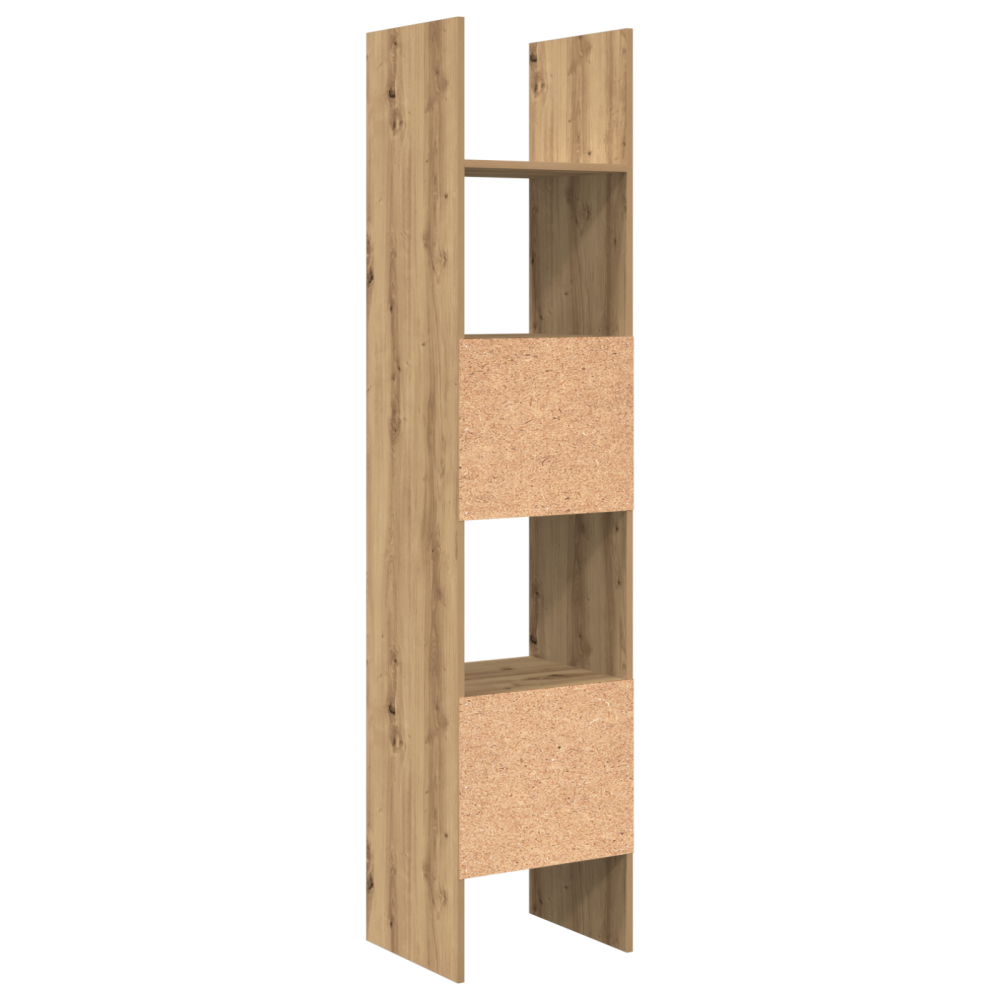 Produktbild för Bokskåp Artisan Ek 40 x 35 x 180 cm Konstruerat trä