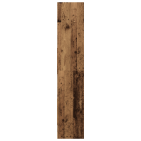 Produktbild för Bokskåp Gammalt trä 60 x 35 x 180 cm Konstruerat trä