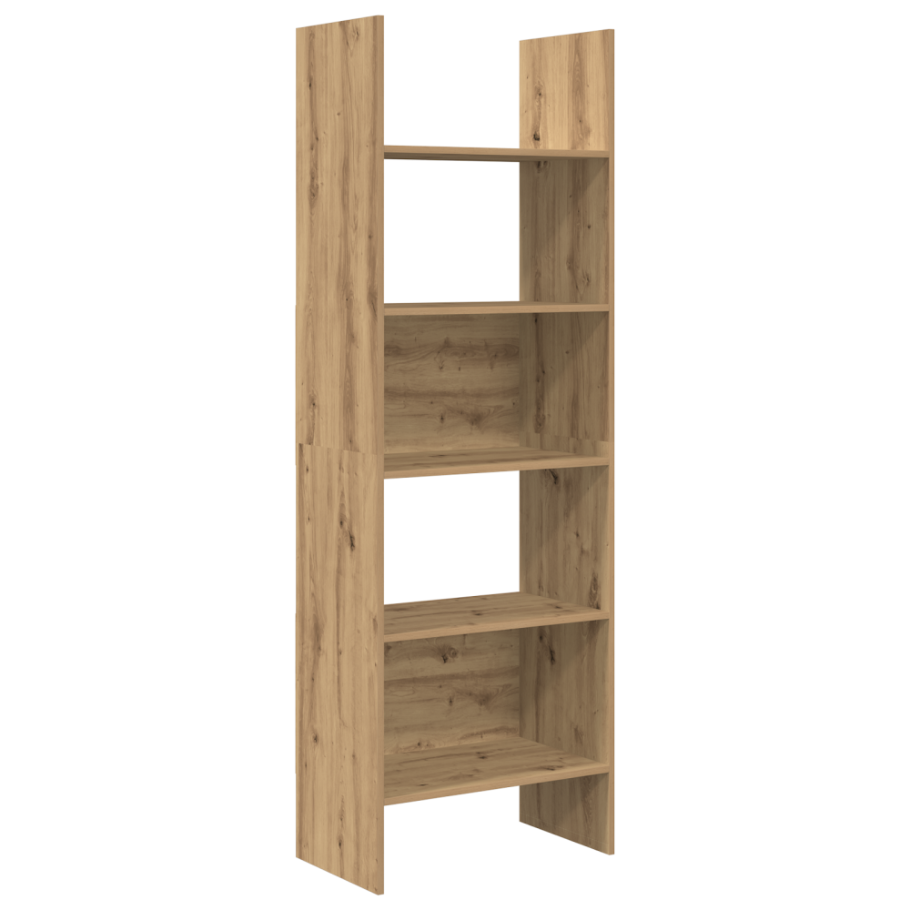 Produktbild för Bokskåp Artisan Ek 60 x 35 x 180 cm Konstruerat trä