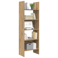 Produktbild för Bokskåp Artisan Ek 60 x 35 x 180 cm Konstruerat trä