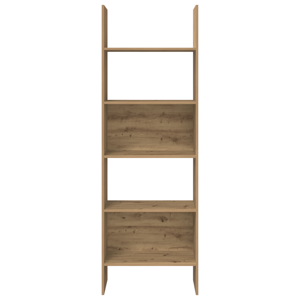 Produktbild för Bokskåp Artisan Ek 60 x 35 x 180 cm Konstruerat trä