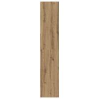 Produktbild för Bokskåp Artisan Ek 60 x 35 x 180 cm Konstruerat trä
