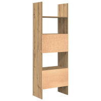 Produktbild för Bokskåp Artisan Ek 60 x 35 x 180 cm Konstruerat trä