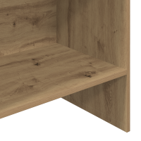 Produktbild för Bokskåp Artisan Ek 60 x 35 x 180 cm Konstruerat trä