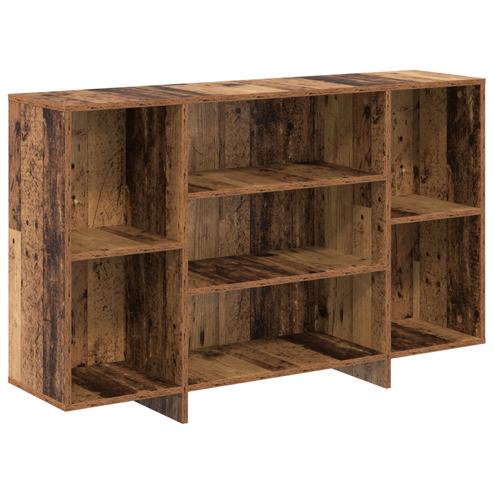 Produktbild för Sideboard Gammalt trä 120 x 30 x 75 cm Konstruerat trä