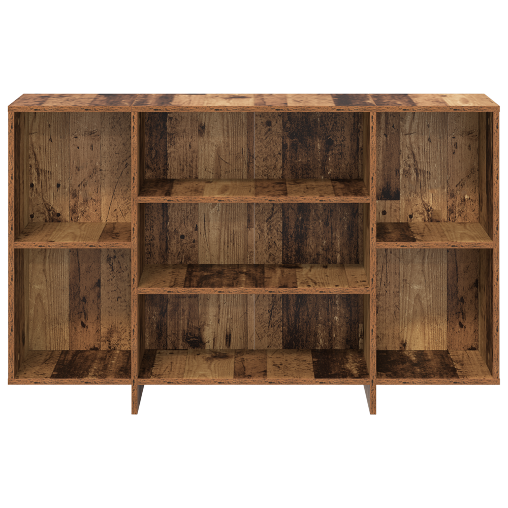 Produktbild för Sideboard Gammalt trä 120 x 30 x 75 cm Konstruerat trä