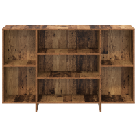 Produktbild för Sideboard Gammalt trä 120 x 30 x 75 cm Konstruerat trä