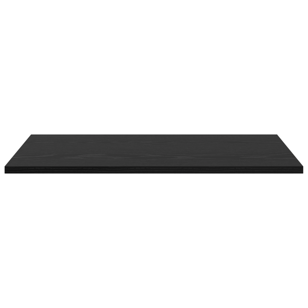 Produktbild för Bokhylla Bräda 4 pcs Svart 60 x 40 x 1,5 cm Konstruerat trä