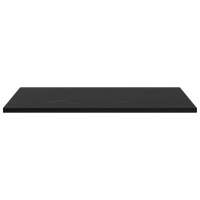 Produktbild för Bokhylla Bräda 4 pcs Svart 60 x 40 x 1,5 cm Konstruerat trä