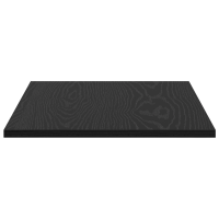 Produktbild för Bokhylla Bräda 4 pcs Svart 60 x 40 x 1,5 cm Konstruerat trä