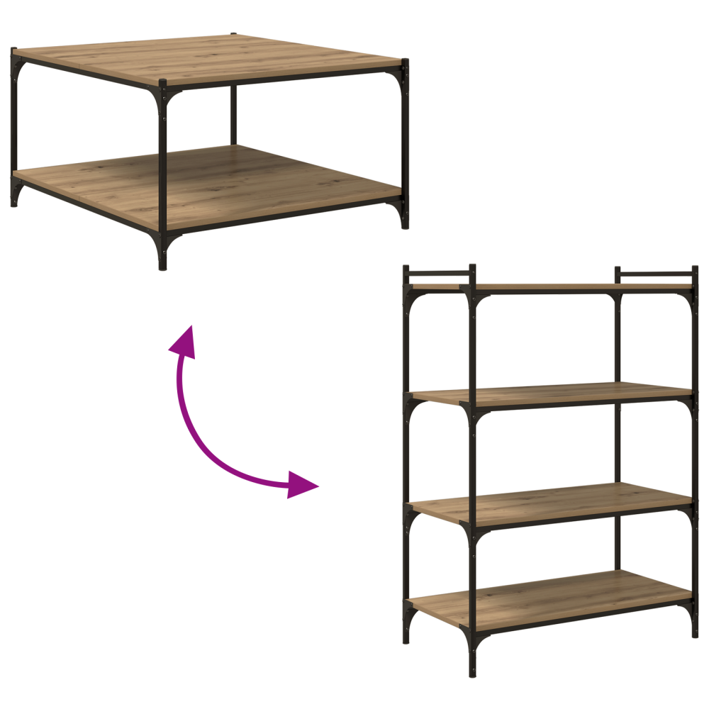 Produktbild för Bokhylla Bräda 4 pcs Brun 80 x 40 x 1,5 cm Konstruerat trä