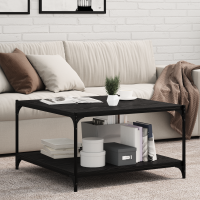Produktbild för Bokhylla Bräda 4 pcs Svart 80 x 40 x 1,5 cm Konstruerat trä