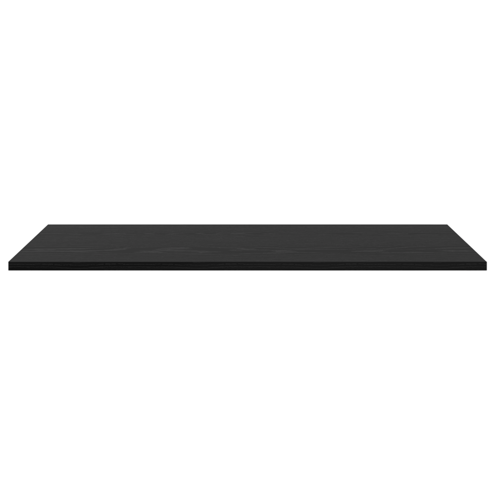 Produktbild för Bokhylla Bräda 4 pcs Svart 80 x 40 x 1,5 cm Konstruerat trä