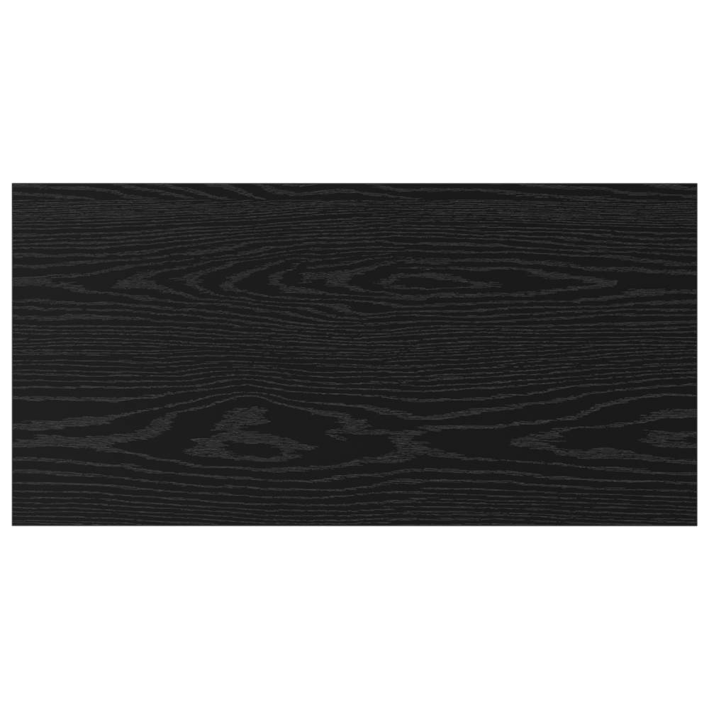 Produktbild för Bokhylla Bräda 4 pcs Svart 80 x 40 x 1,5 cm Konstruerat trä