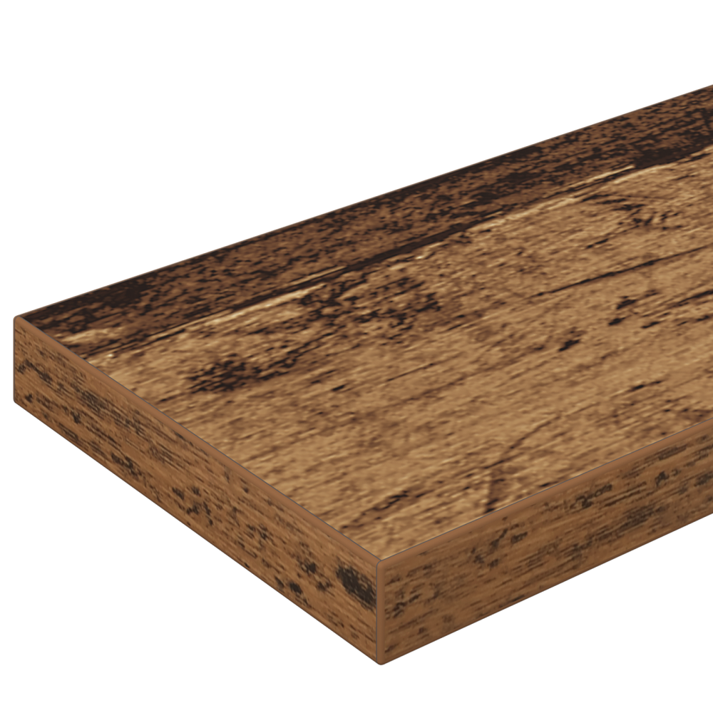 Produktbild för Bokhylla Bräda 4 pcs Brun 100 x 10 x 1,5 cm Konstruerat trä