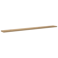 Produktbild för Bokhylla Bräda 4 pcs Brun 100 x 10 x 1,5 cm Konstruerat trä